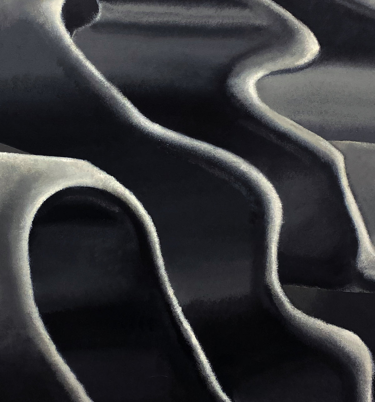 Paweł Lubiński - Wave | Acrylic painting on canvas