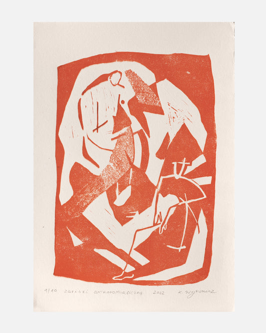 Katarzyna Wójtowicz - Bez tytułu, Cykl Zapiski antropomorifczne