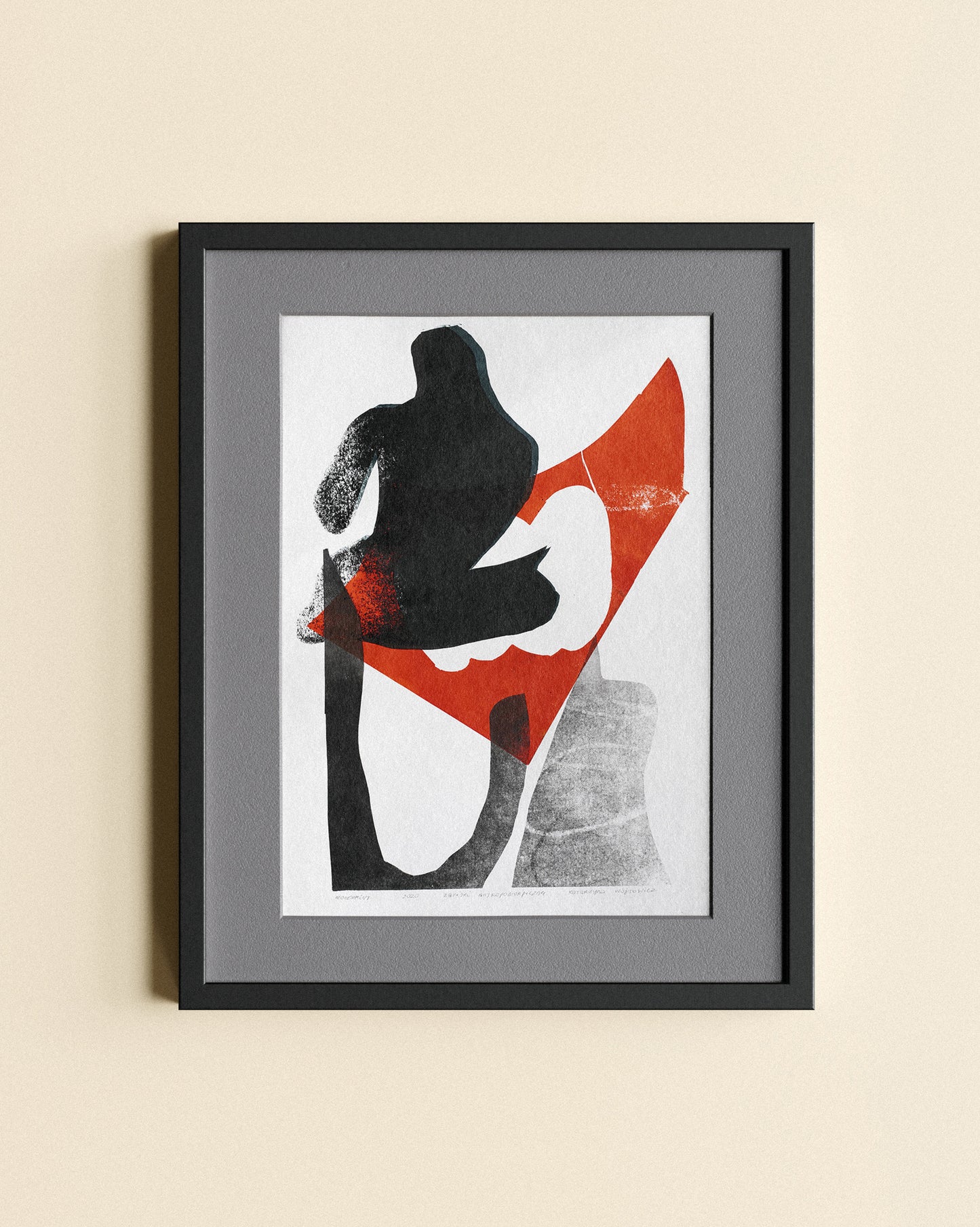 Katarzyna Wójtowicz - Bez tytułu, Cykl zapiski antropomorifczne