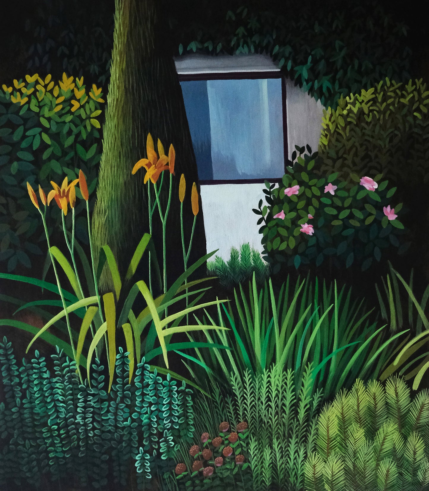 Olga Szczechowska - Ogród przy barze