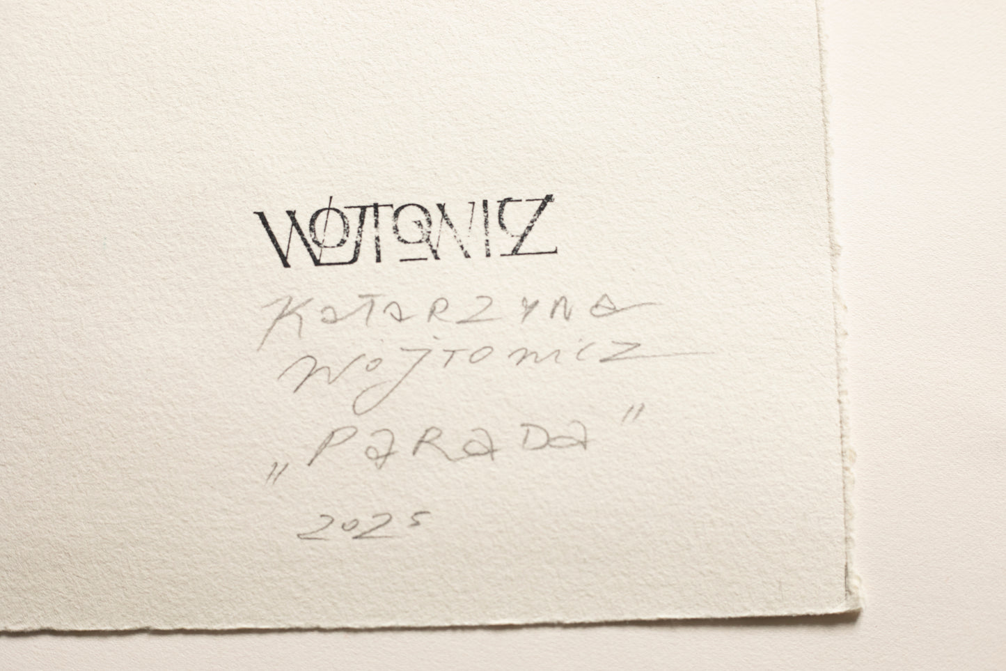 Katarzyna Wójtowicz - Parada