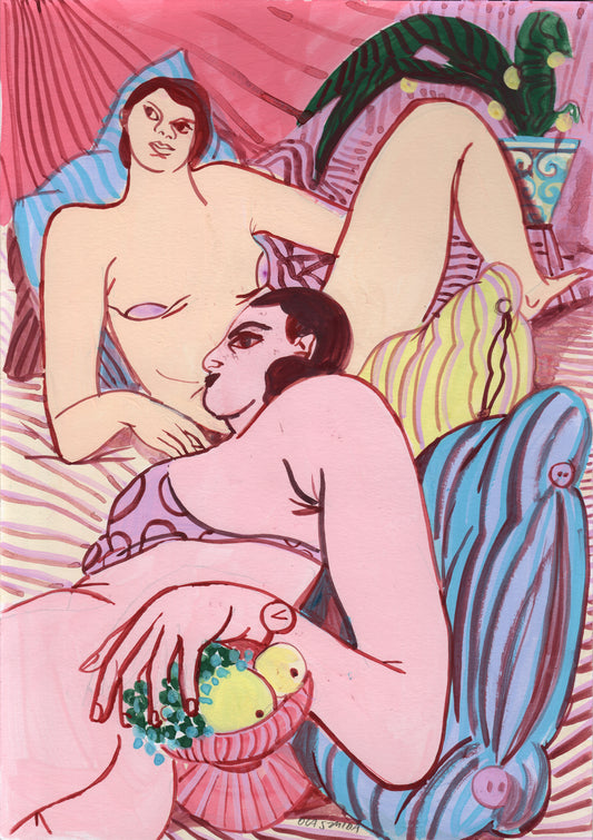 Ola Szmida - Koleżanki | Gwasz na papierze