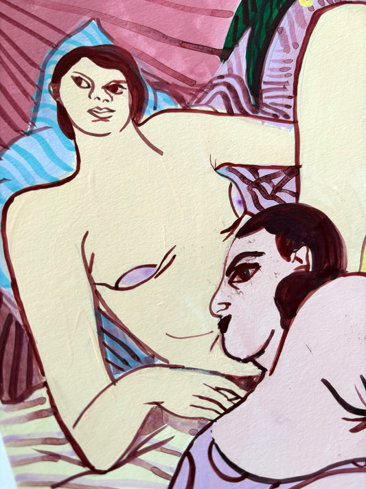 Ola Szmida - Koleżanki | Gwasz na papierze