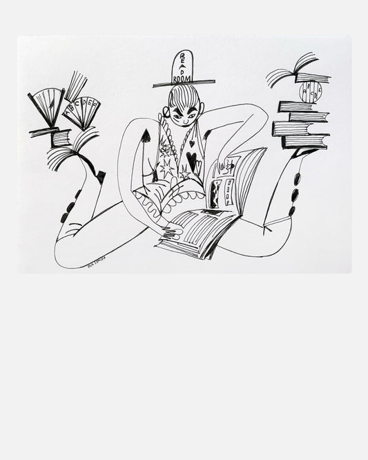 Ola Szmida - Redroom | Tusz na papierze